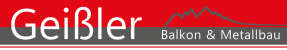 Logo Balkon Geißler - Link führt zur Startseite