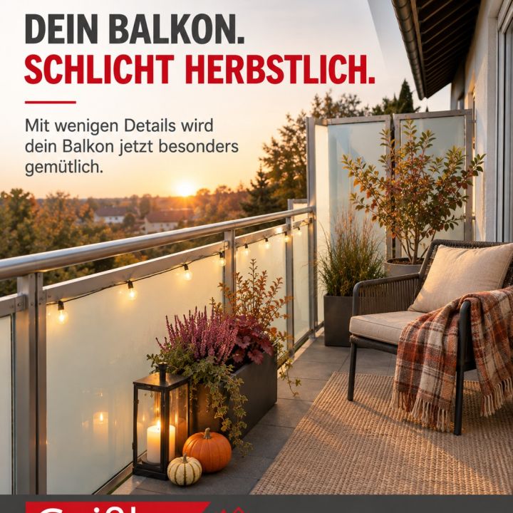 Vom Balkon mit Pote…